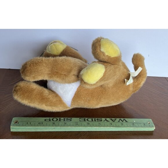 Kellytoy Lion Cub Plush Playful Open Mouth Vintage Playpets to Cuddle Tag - Picture 9 of 14